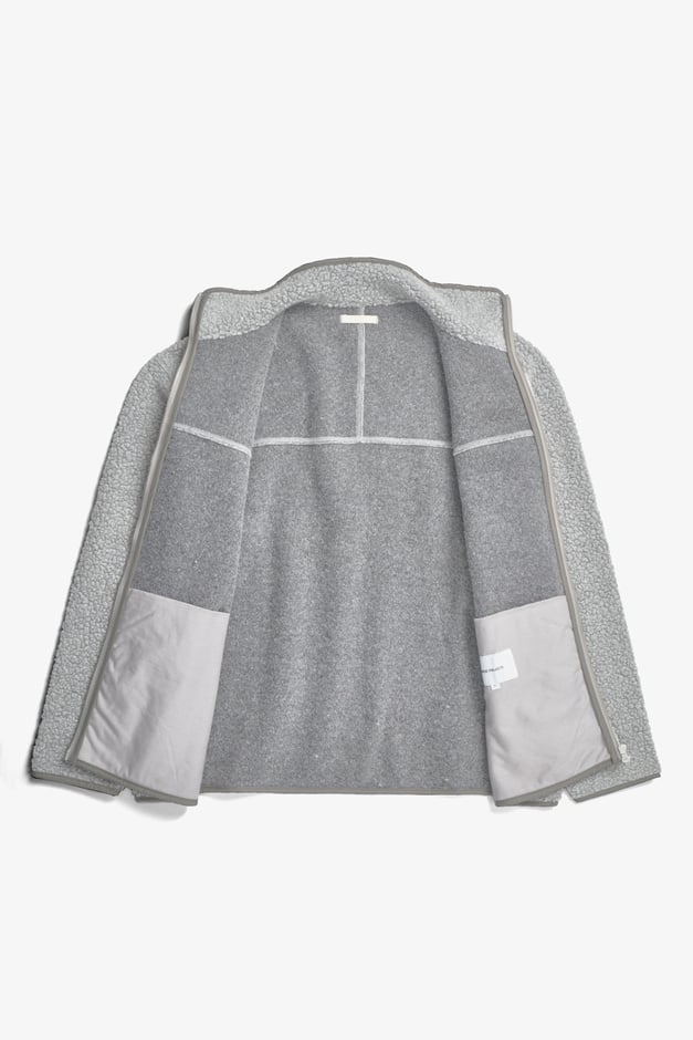 Norse Projects Bjorn Sherpa Wool Fleece Jacket