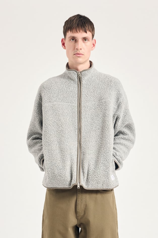 norse projects Bjorn Sherpa Wool Fleece Jacket