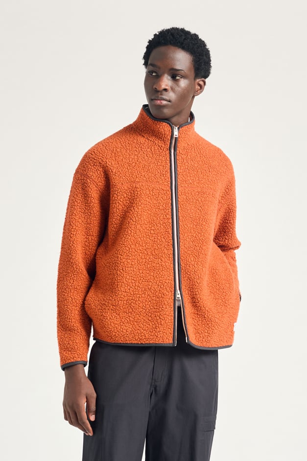 norse projects Bjorn Sherpa Wool Fleece Jacket