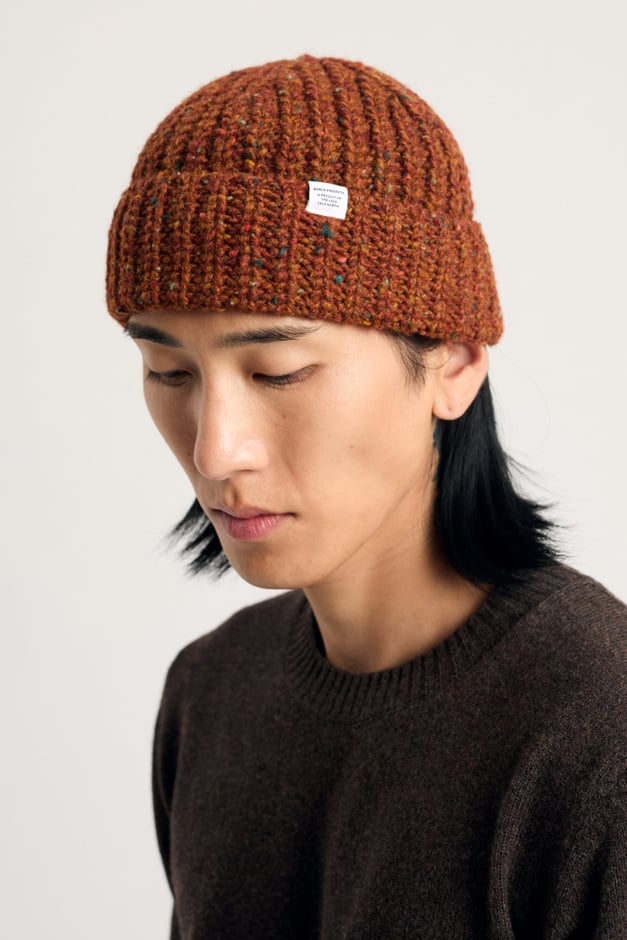 Norse Projects Daniel Donegal Rib Beanie