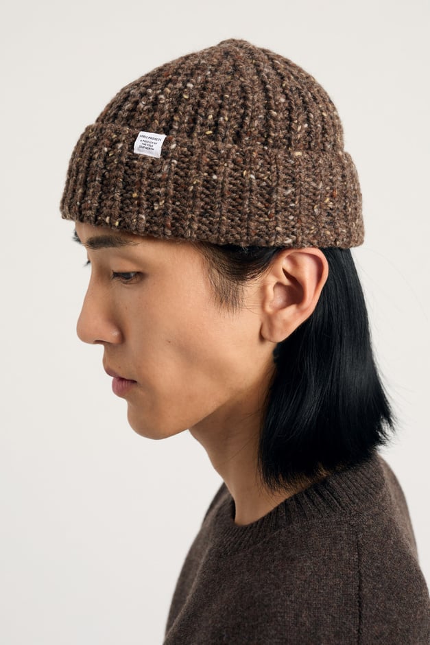 Norse Projects Daniel Donegal Rib Beanie