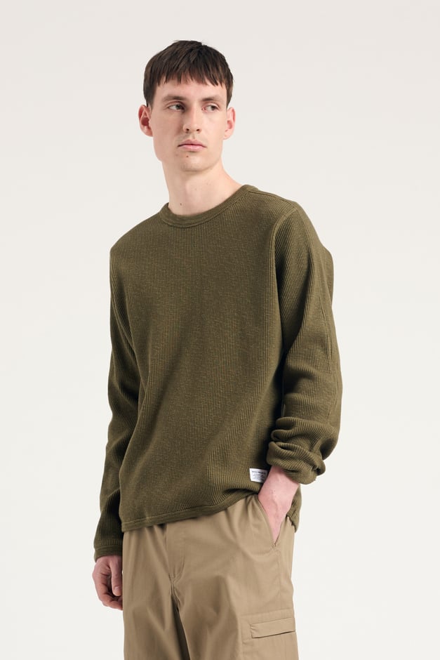norse projects Eske Military Rib LS T-shirt