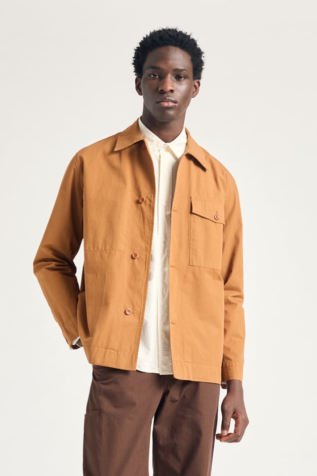 norse projects Folke Cotton Ripstop Overshirt