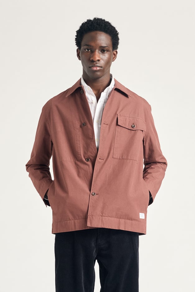 norse projects Folke Cotton Ripstop Overshirt