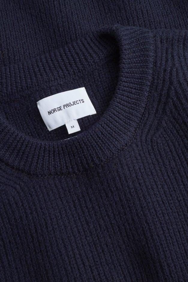 Norse Projects Henning Cotton Wool Rib Sweater