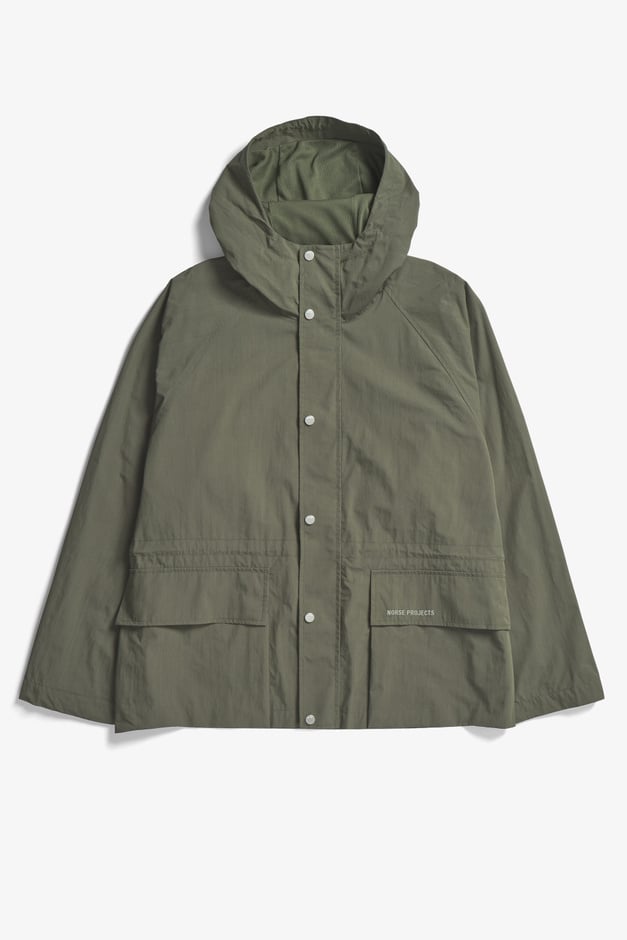 norse projects Herluf Tech Poplin Jacket