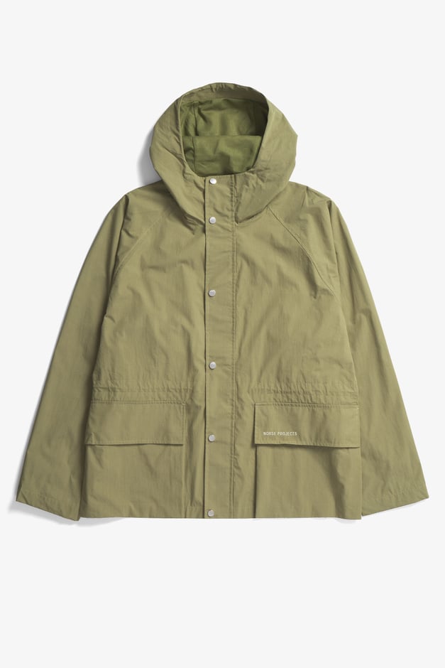 norse projects Herluf Tech Poplin Jacket