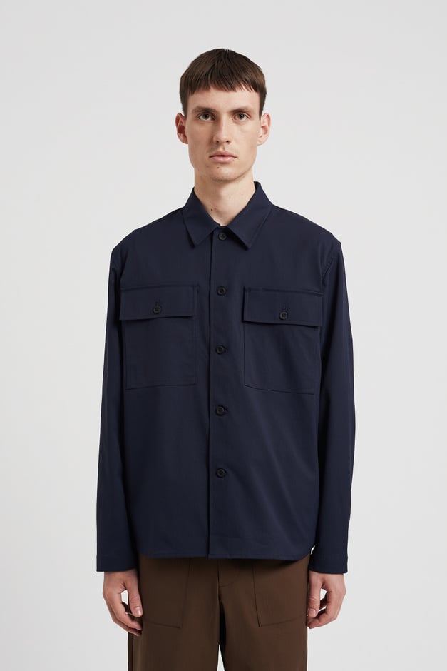 Norse Projects Hjalmer Solotex Twill Overshirt