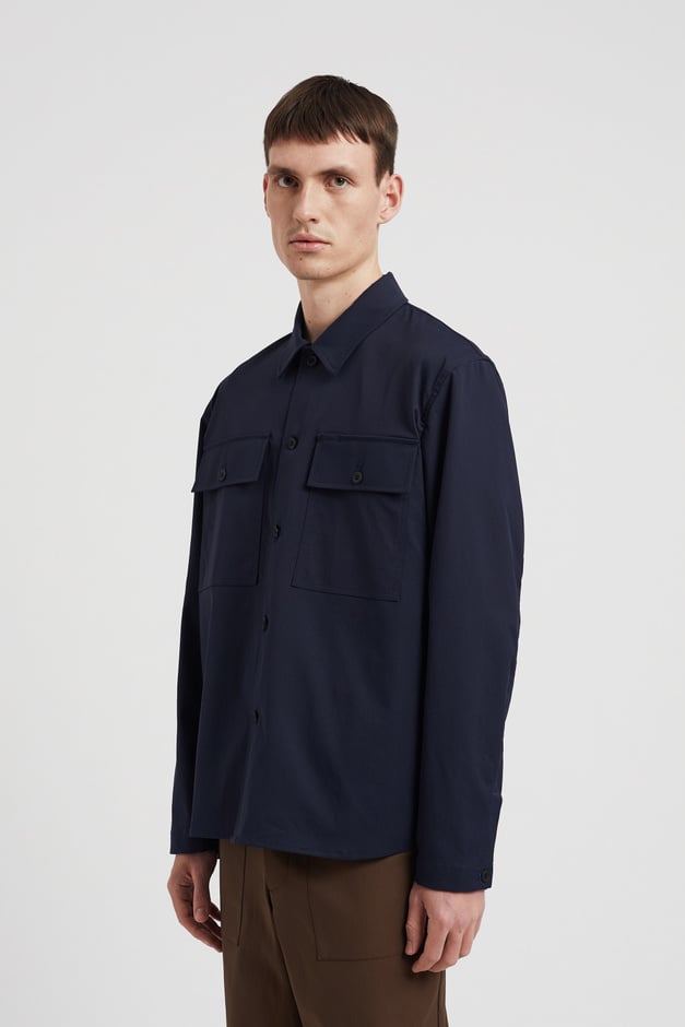 Norse Projects Hjalmer Solotex Twill Overshirt