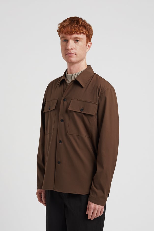 Norse Projects Hjalmer Solotex Twill Overshirt