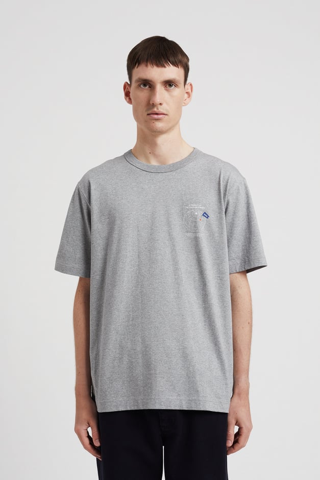Norse Projects Holger Organic Globe Print T-Shirt