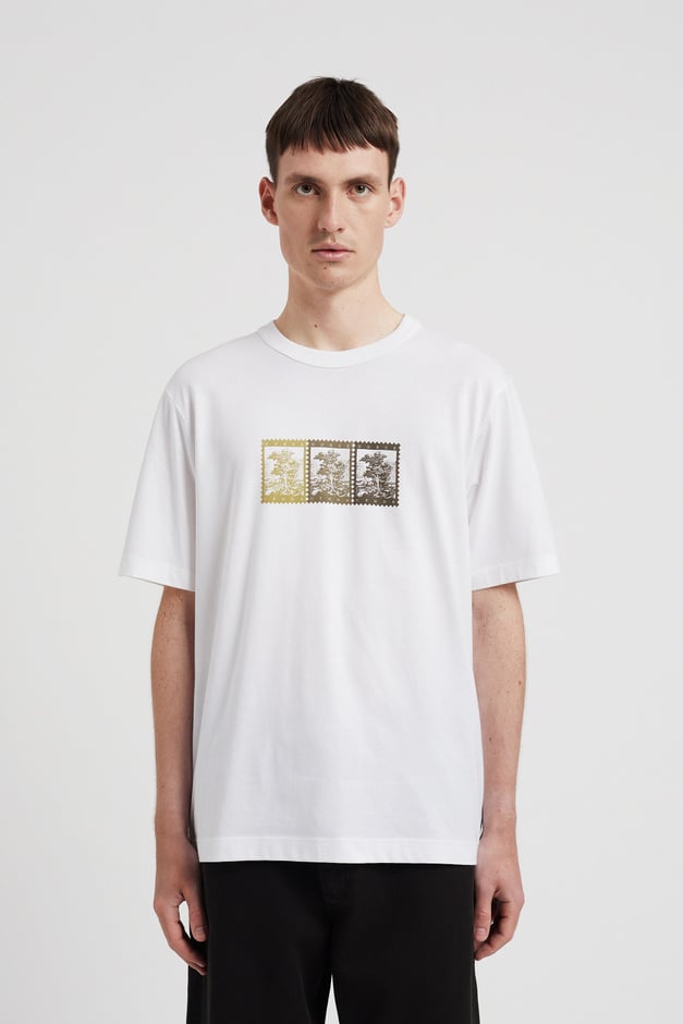 Norse Projects Holger Post Stamp Print T-Shirt