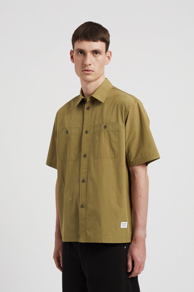 Norse Projects Ivan Tech Poplin SS Shirt