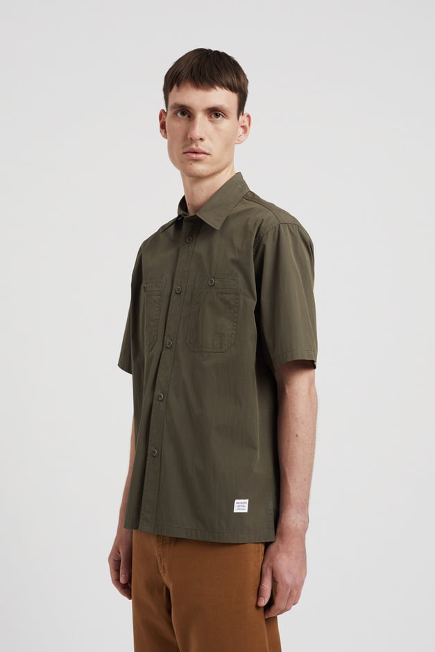 Norse Projects Ivan Tech Poplin SS Shirt