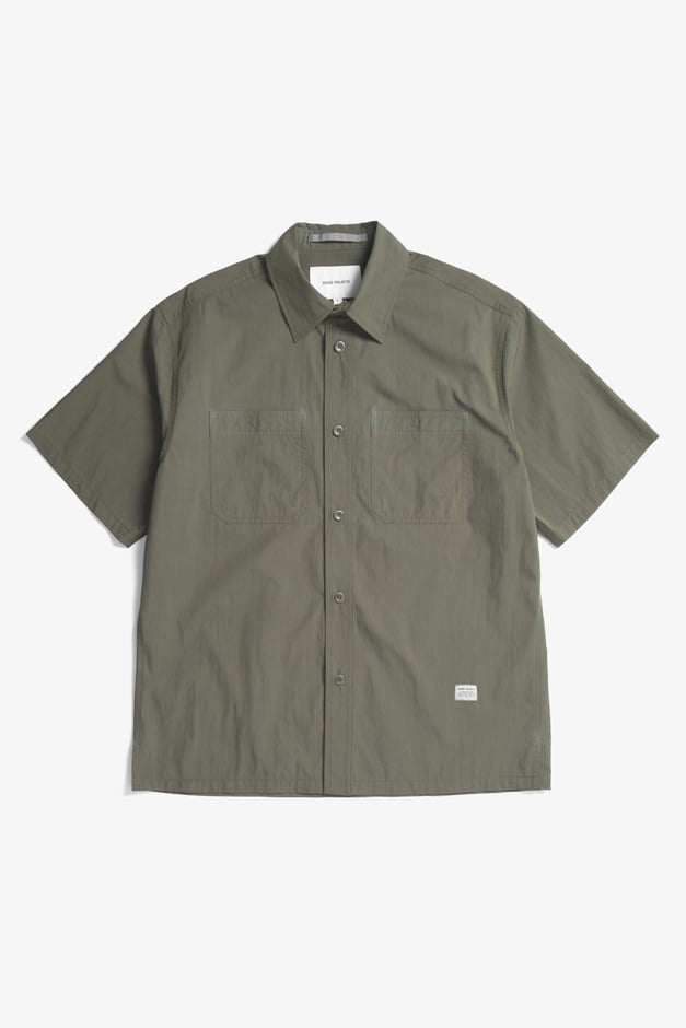 norse projects Ivan Tech Poplin SS Shirt