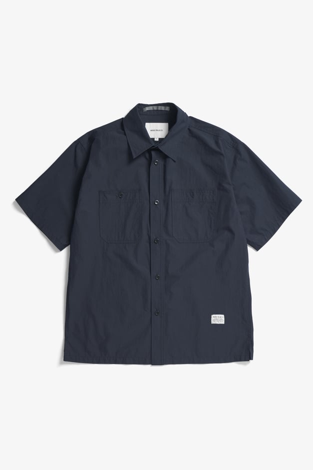 norse projects Ivan Tech Poplin SS Shirt