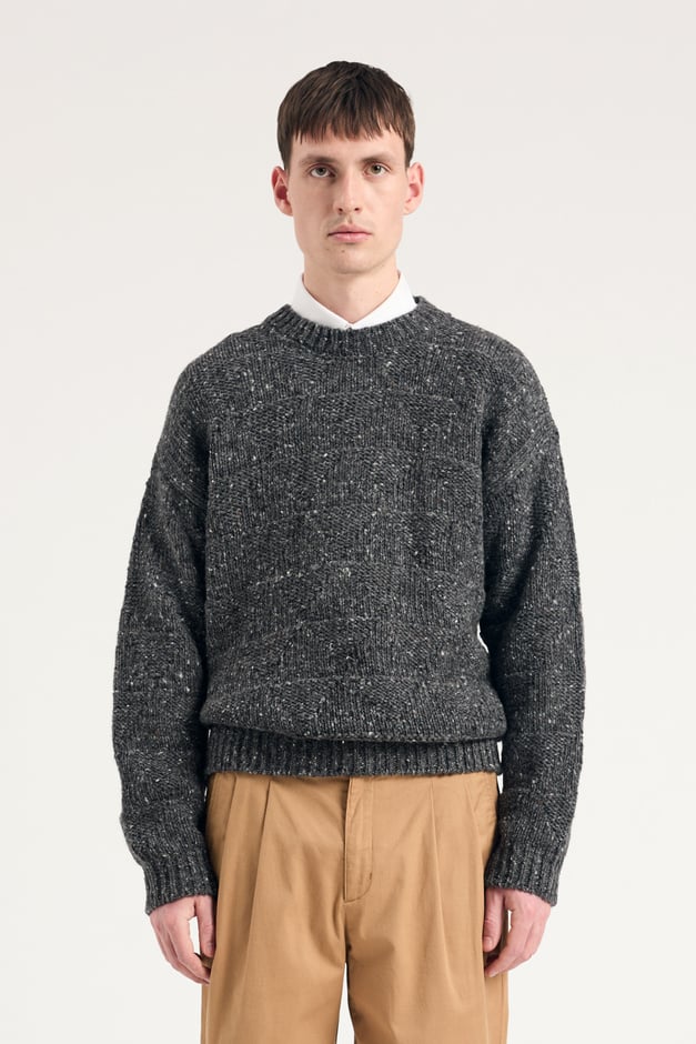 norse projects Jonas Donegal Diamond Sweater