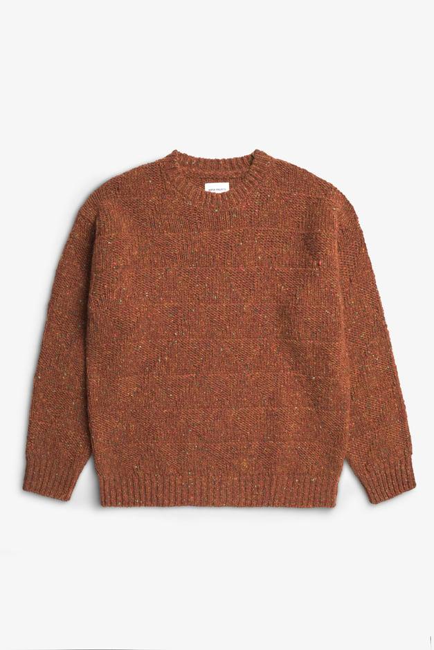 Norse Projects Jonas Donegal Diamond Sweater