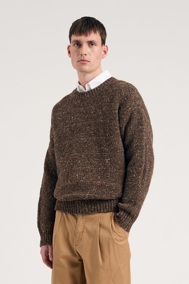 norse projects Jonas Donegal Diamond Sweater