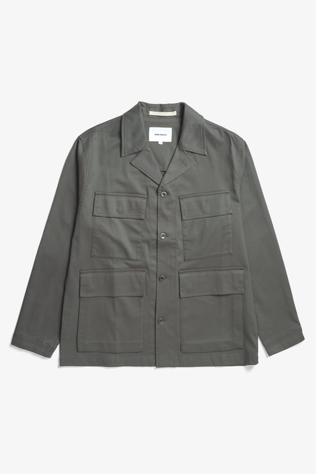 Norse Projects Mads Aquawool Overshirt
