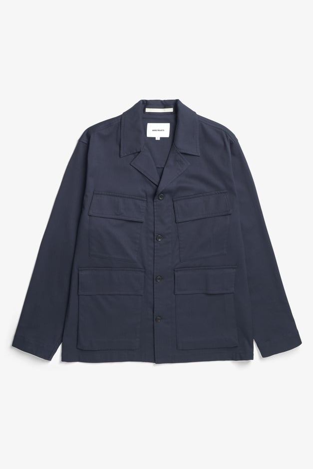 Norse Projects Mads Aquawool Overshirt