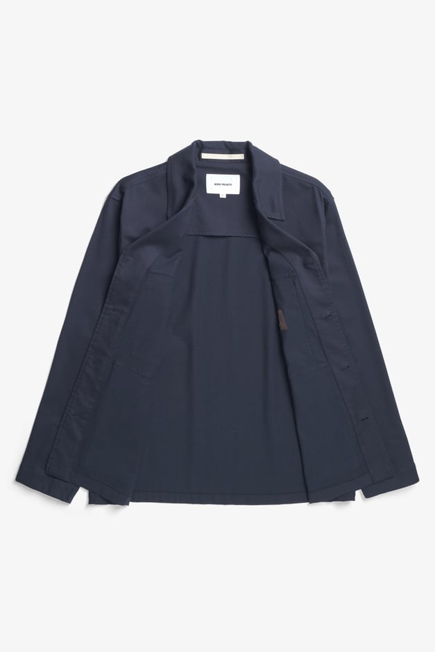 Norse Projects Mads Aquawool Overshirt