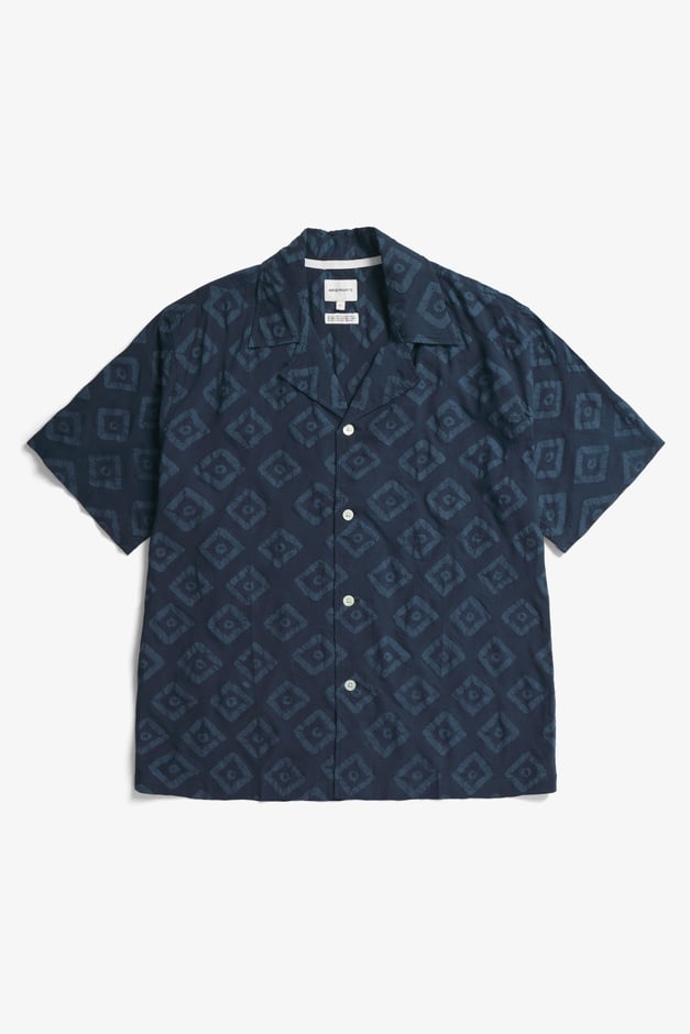 norse projects Mads Batik SS Shirt