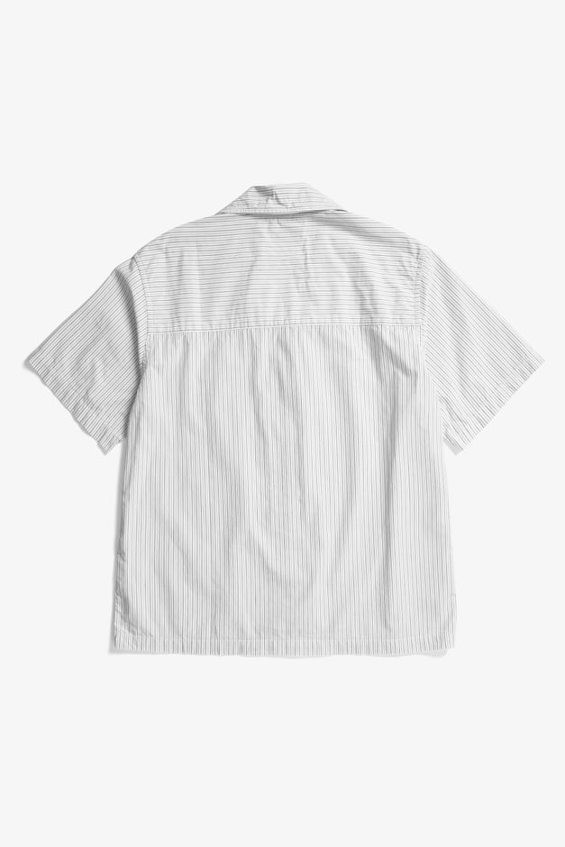 Norse Projects Mads Poplin Stripe SS