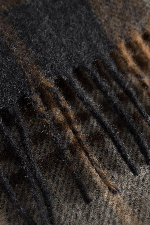 Norse Projects Moon Checked Lambswool Scarf