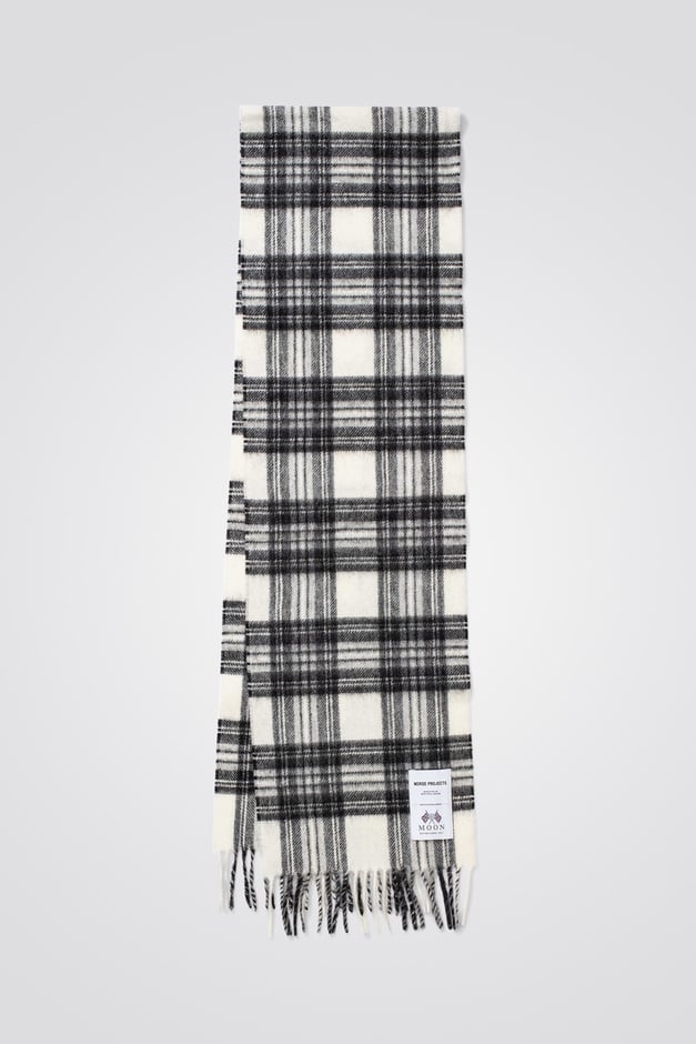 Norse Projects Moon Checked Lambswool Scarf