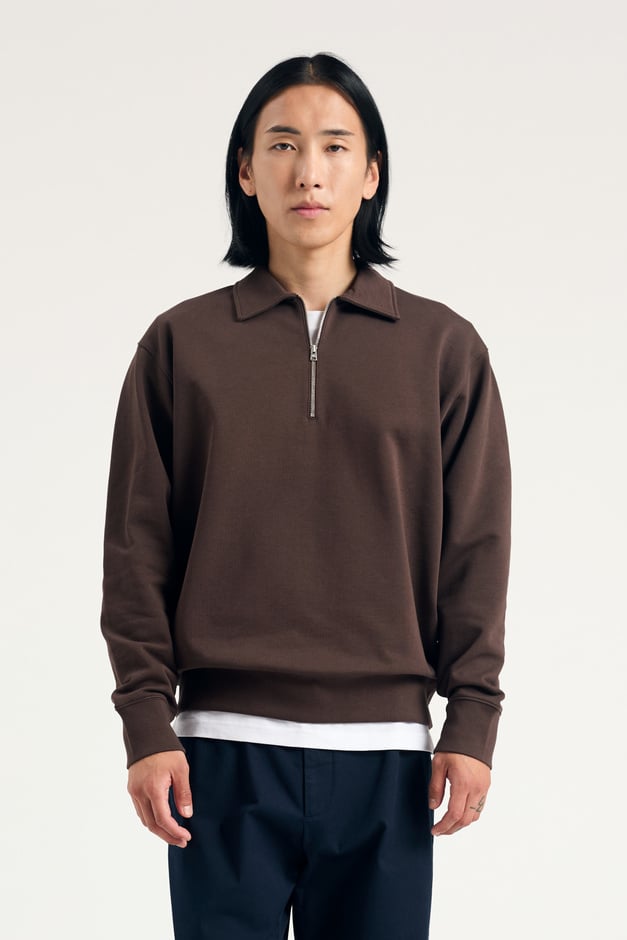 norse projects Norse Standard Half Zip Sweatshirt