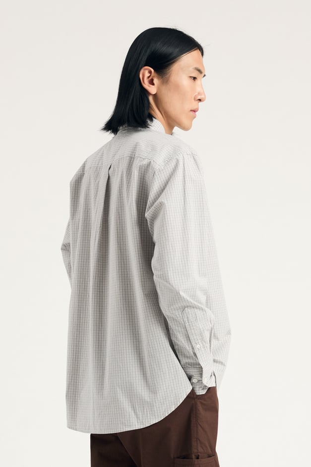 Norse Projects Ole Oversize Poplin Check Shirt