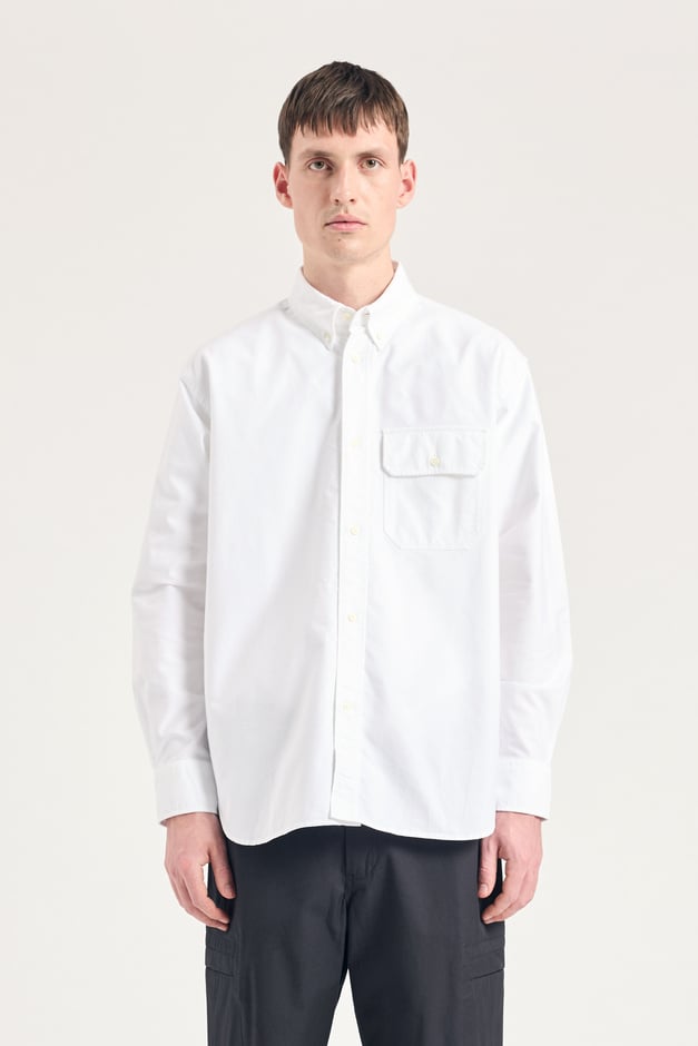 norse projects Ole Oversized GMD Oxford Shirt