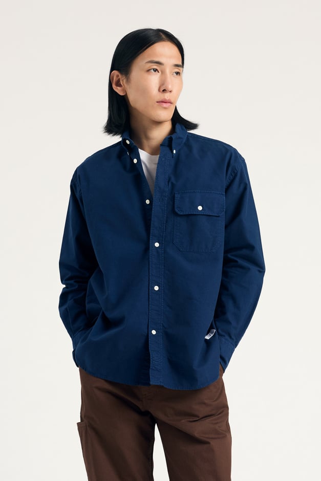 norse projects Ole Oversized GMD Oxford Shirt