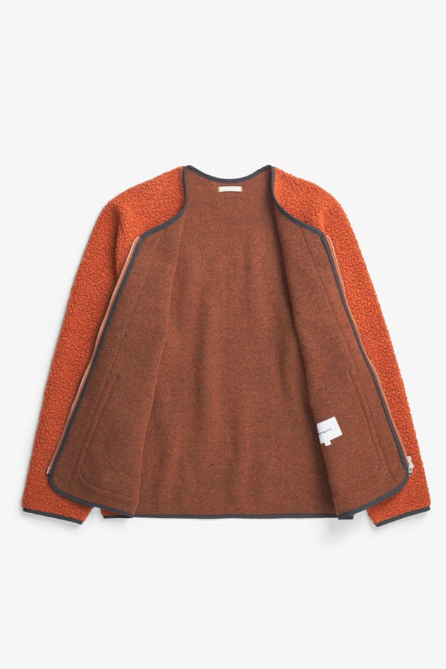 Norse Projects Otto Sherpa Wool Fleece Jacket
