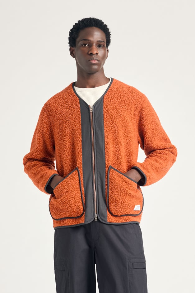 norse projects Otto Sherpa Wool Fleece Jacket