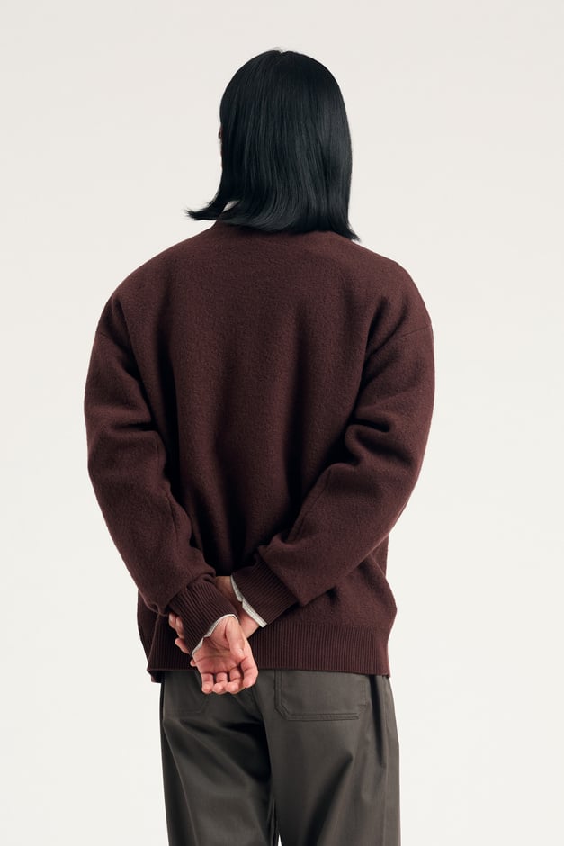 Norse Projects Rom Boiled Wool Crewneck