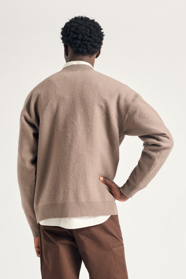Norse Projects Rom Boiled Wool Crewneck
