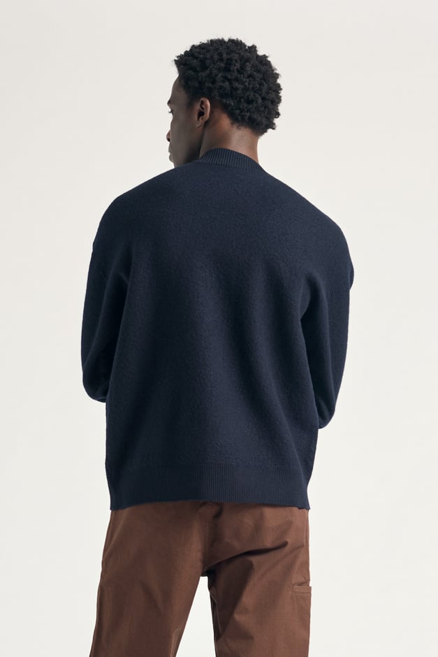 Norse Projects Rom Boiled Wool Crewneck