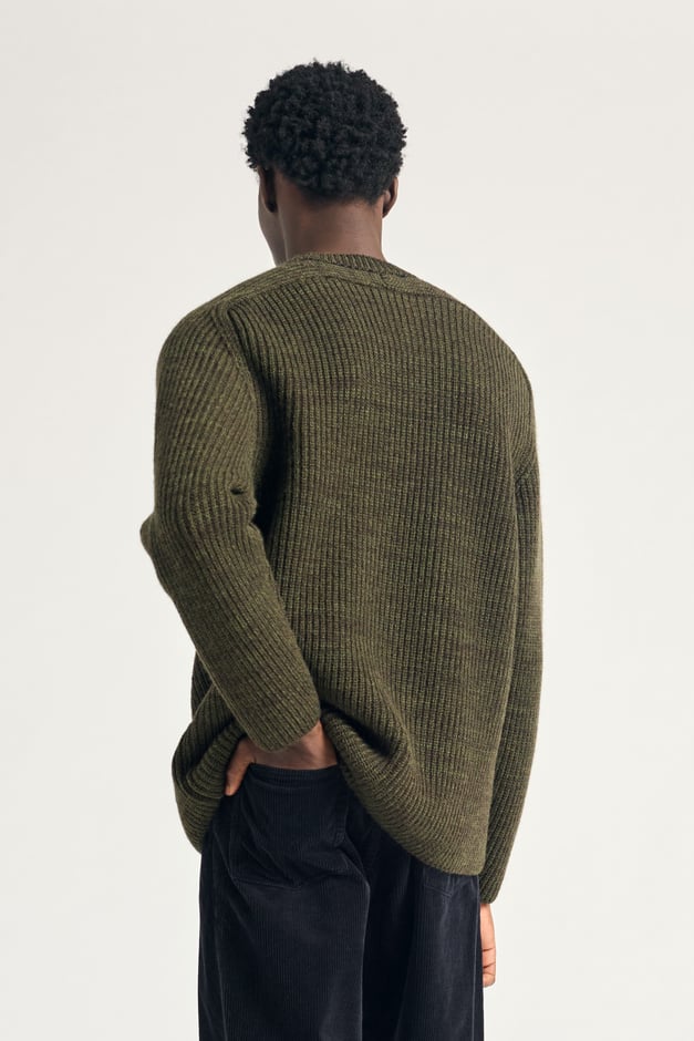 Norse Projects Sigurd Military Rib Crew Neck