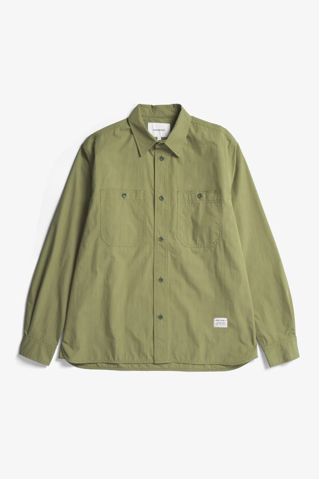norse projects Silas Tech Poplin Shirt 2.0