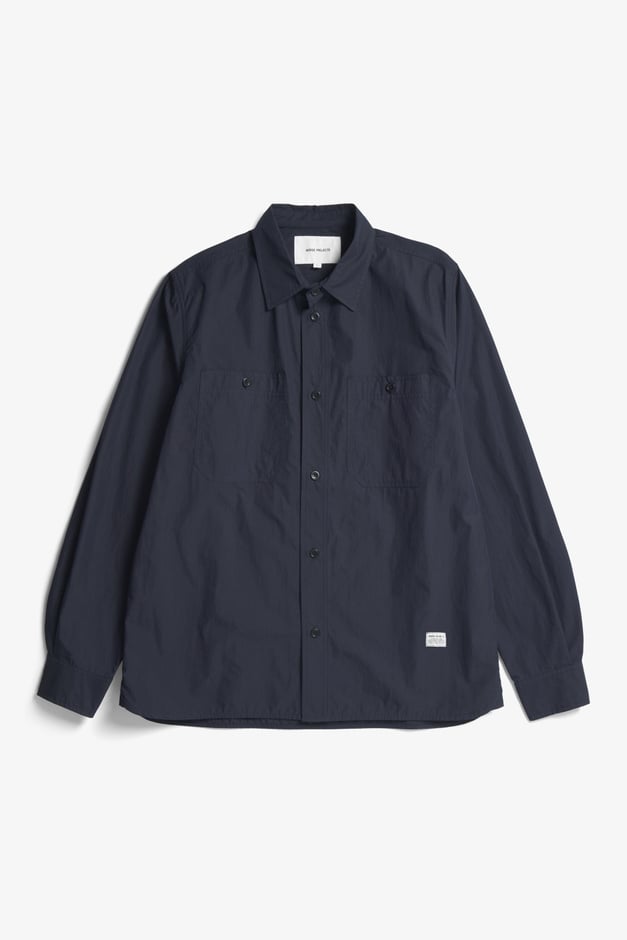 norse projects Silas Tech Poplin Shirt 2.0
