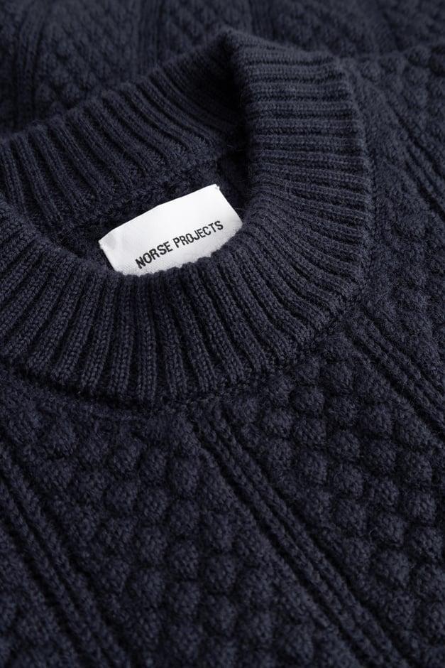 Norse Projects Storm Bubble Rib Knit Crewneck