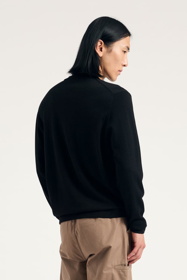 norse projects Tech Merino Crepe Crewneck