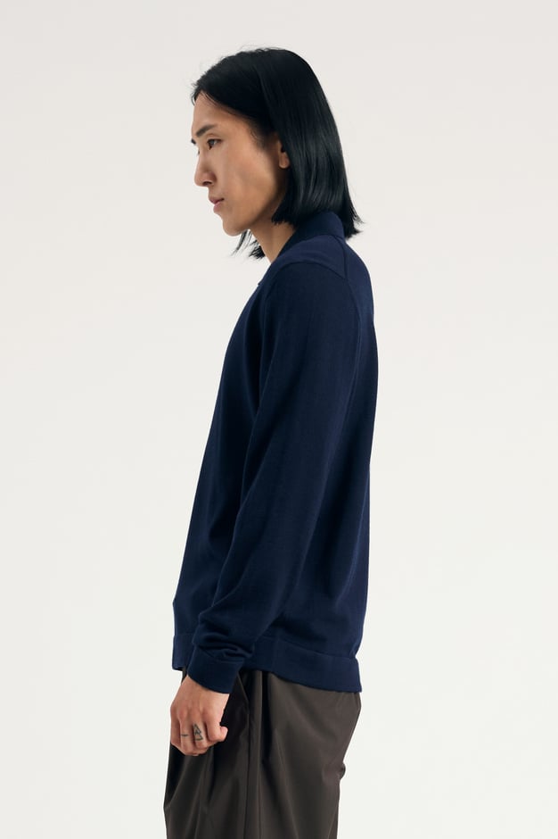 Norse Projects Tech Merino Crepe Polo
