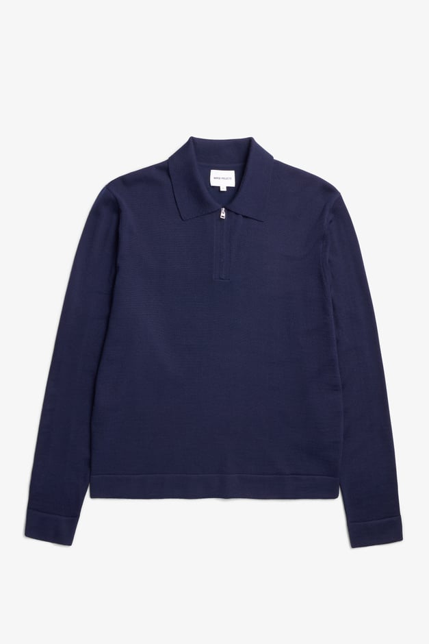 Norse Projects Tech Merino Crepe Polo