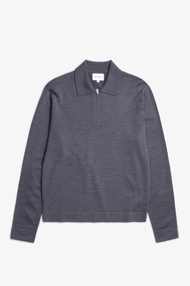 Norse Projects Tech Merino Crepe Polo