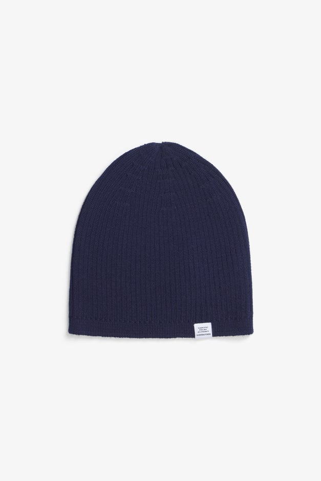 Norse Projects Tech Merino Ribbed Beanie