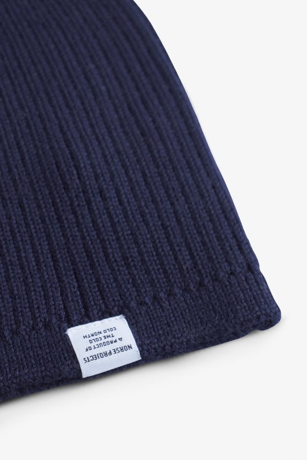 Norse Projects Tech Merino Ribbed Beanie