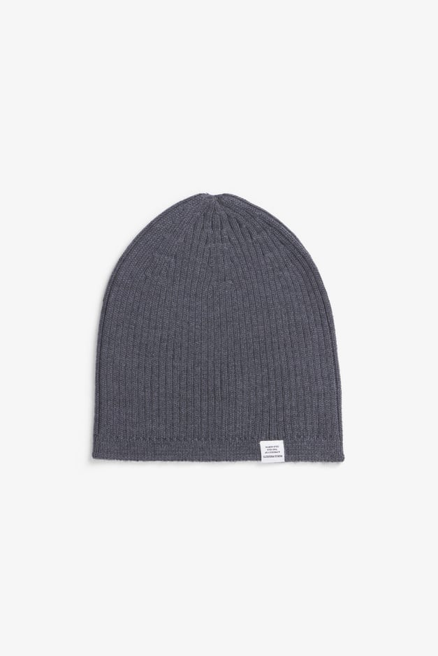 Norse Projects Tech Merino Ribbed Beanie